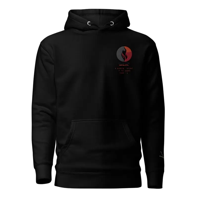 Ultra Soft - Iron Fire Embroidered Hoody